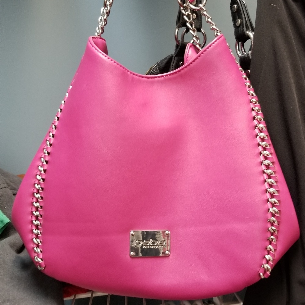 Hot pink babe purse